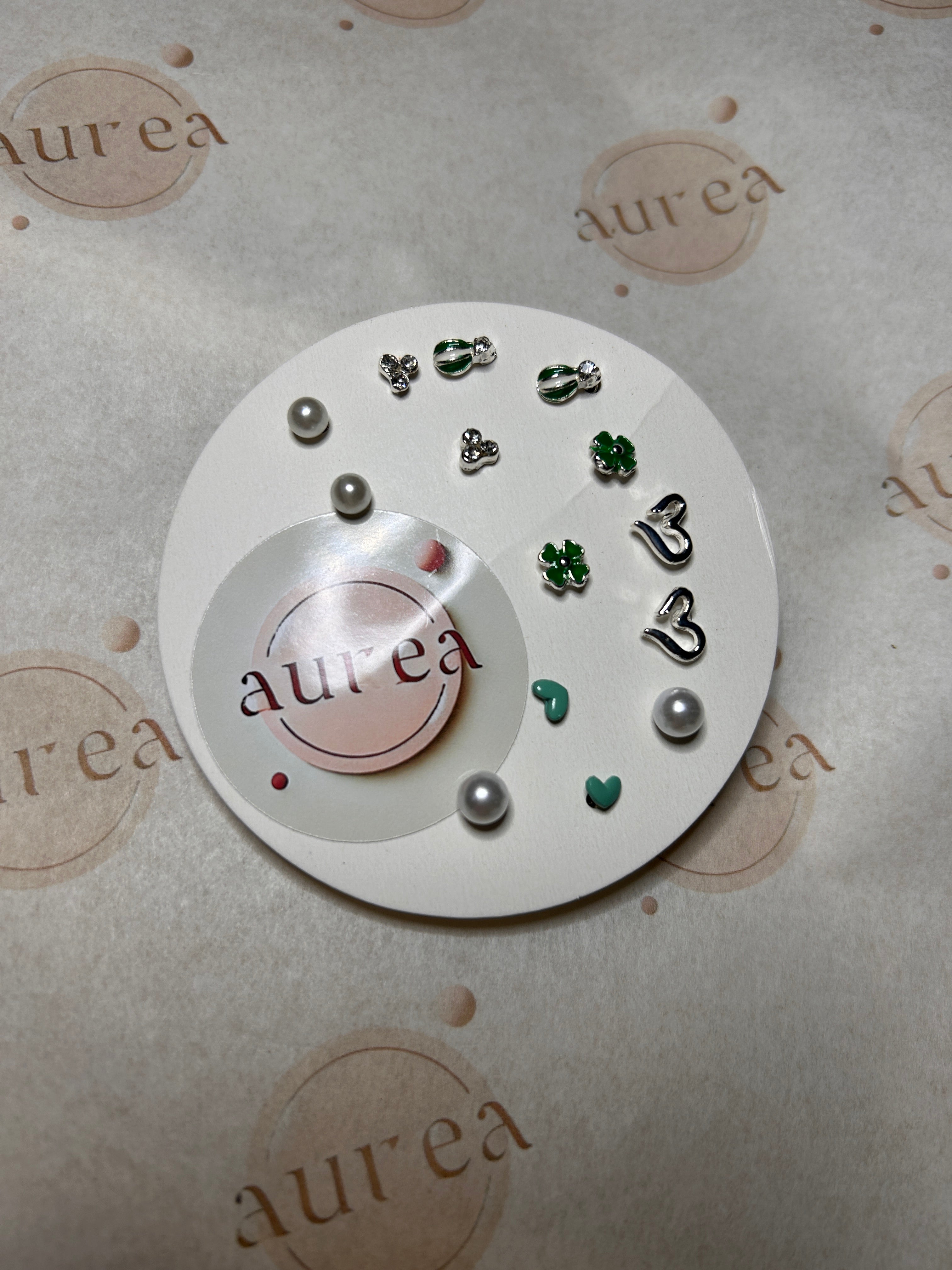 Pack de Aros Dulce Aurora · Set 6 pares