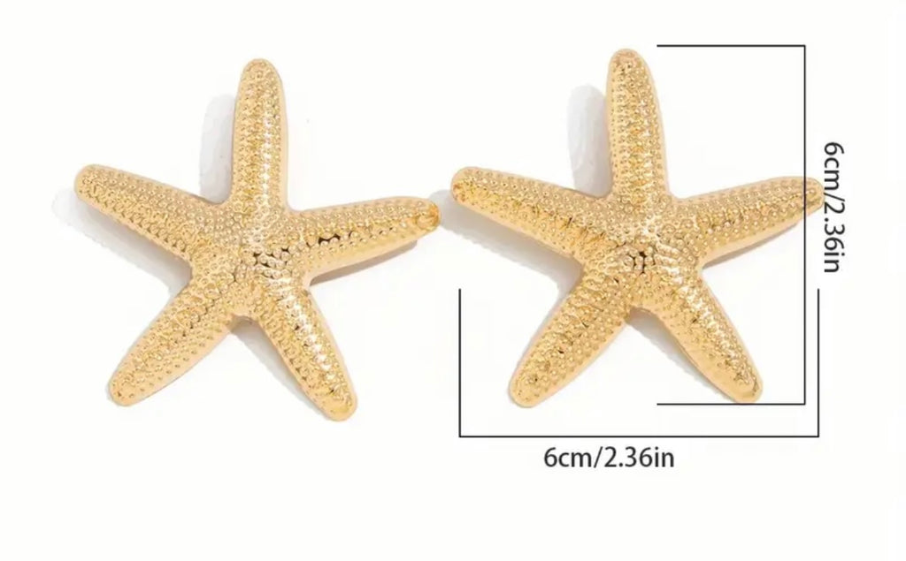 $12.990 🌊 Aros “Estrella Marina”