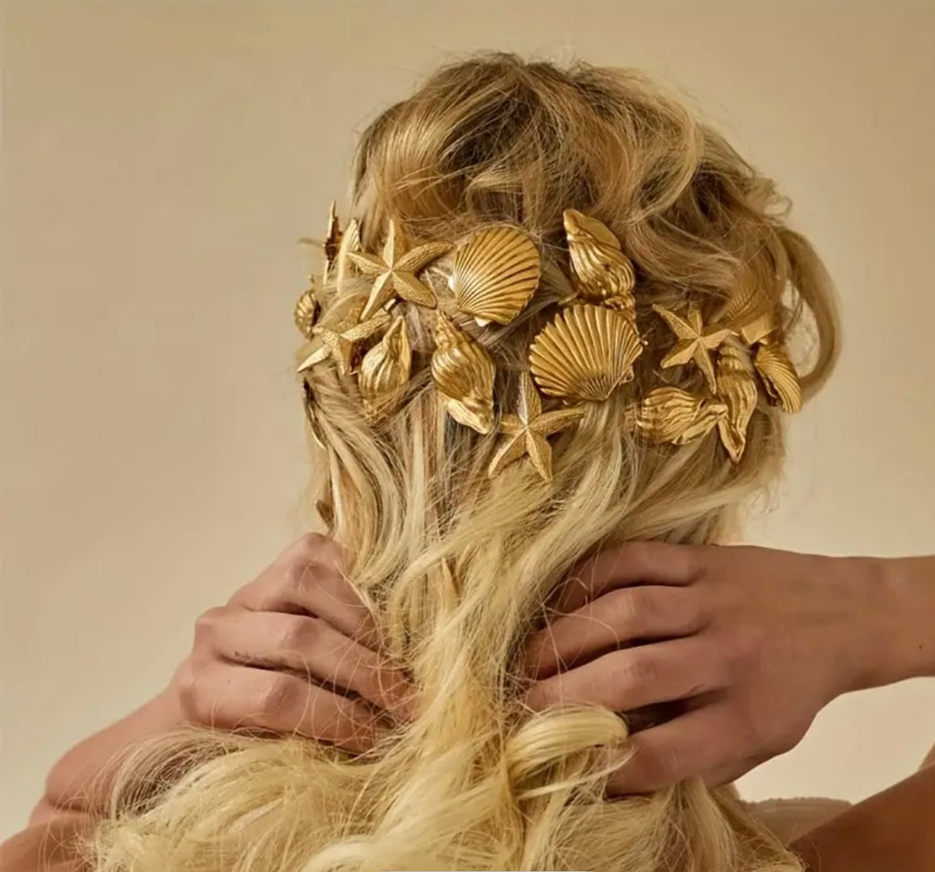 $6.990 🌟 Set de Pinzas Doradas “Sea Gold