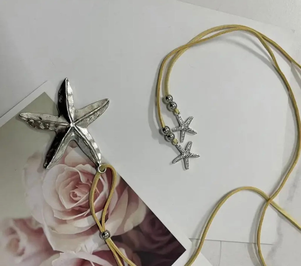 $9.990 🌊 Collar Estrella de Mar — Brillo del Verano