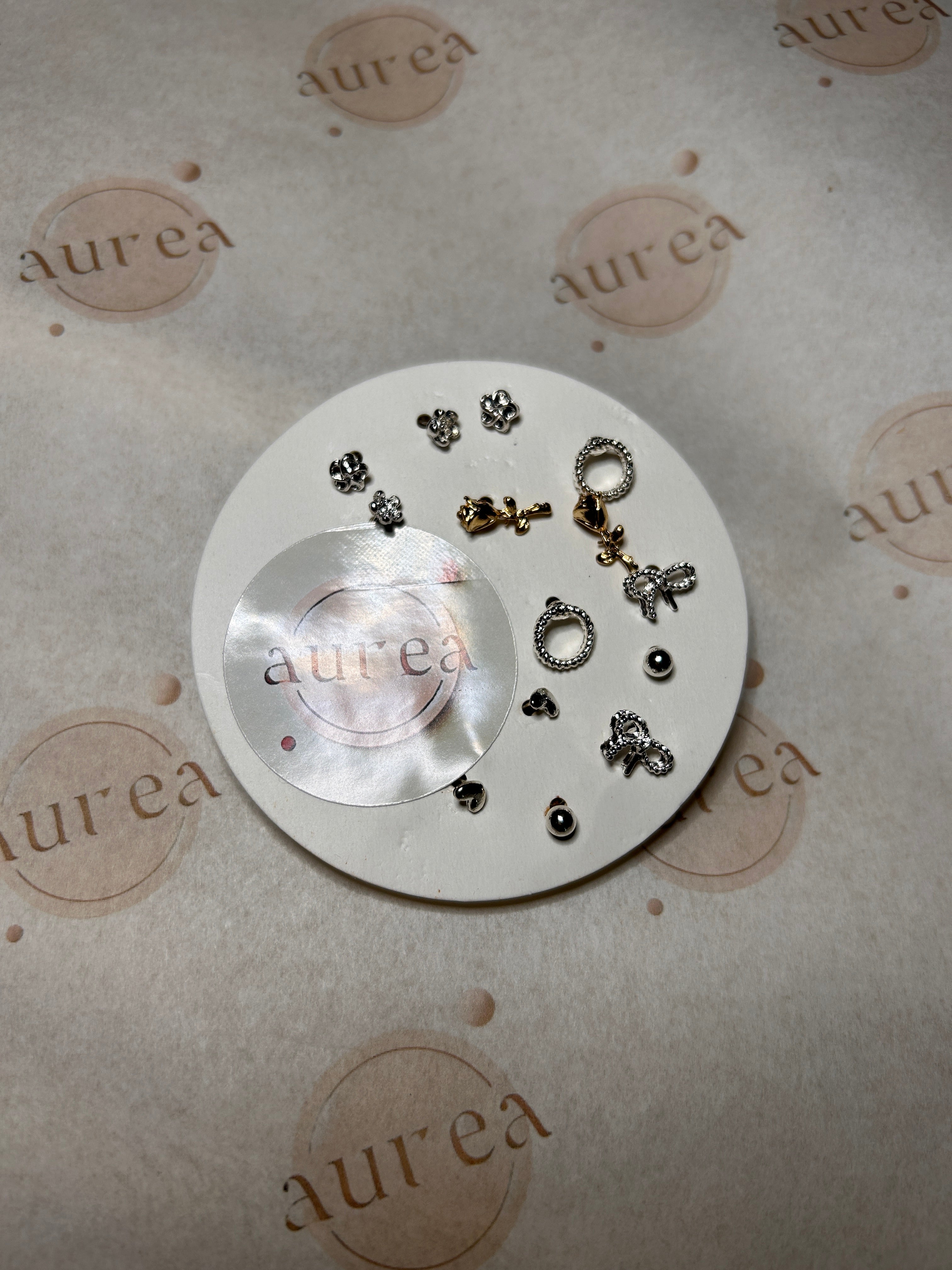 Pack de Aros Dulce Aurora · Set 6 pares