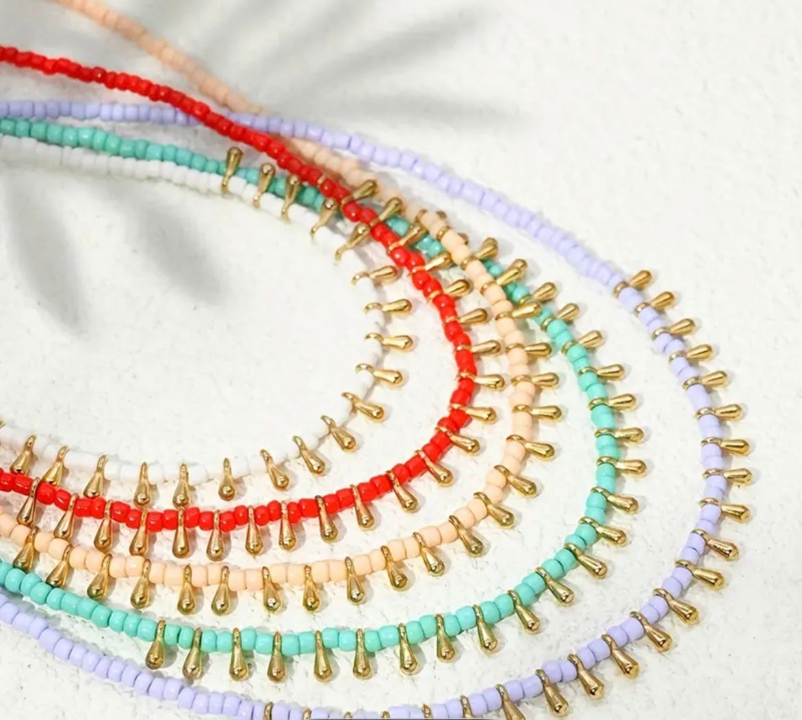 $12.990 Collar Multicolor Boho – Vibras de Verano 🌈