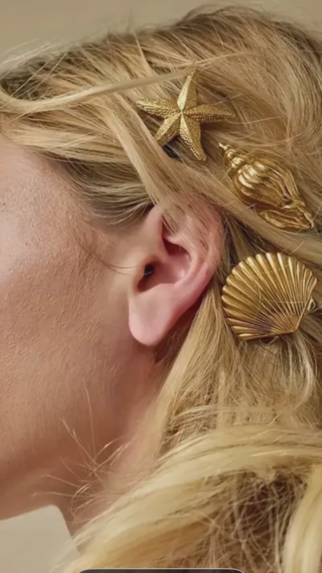 $6.990 🌟 Set de Pinzas Doradas “Sea Gold