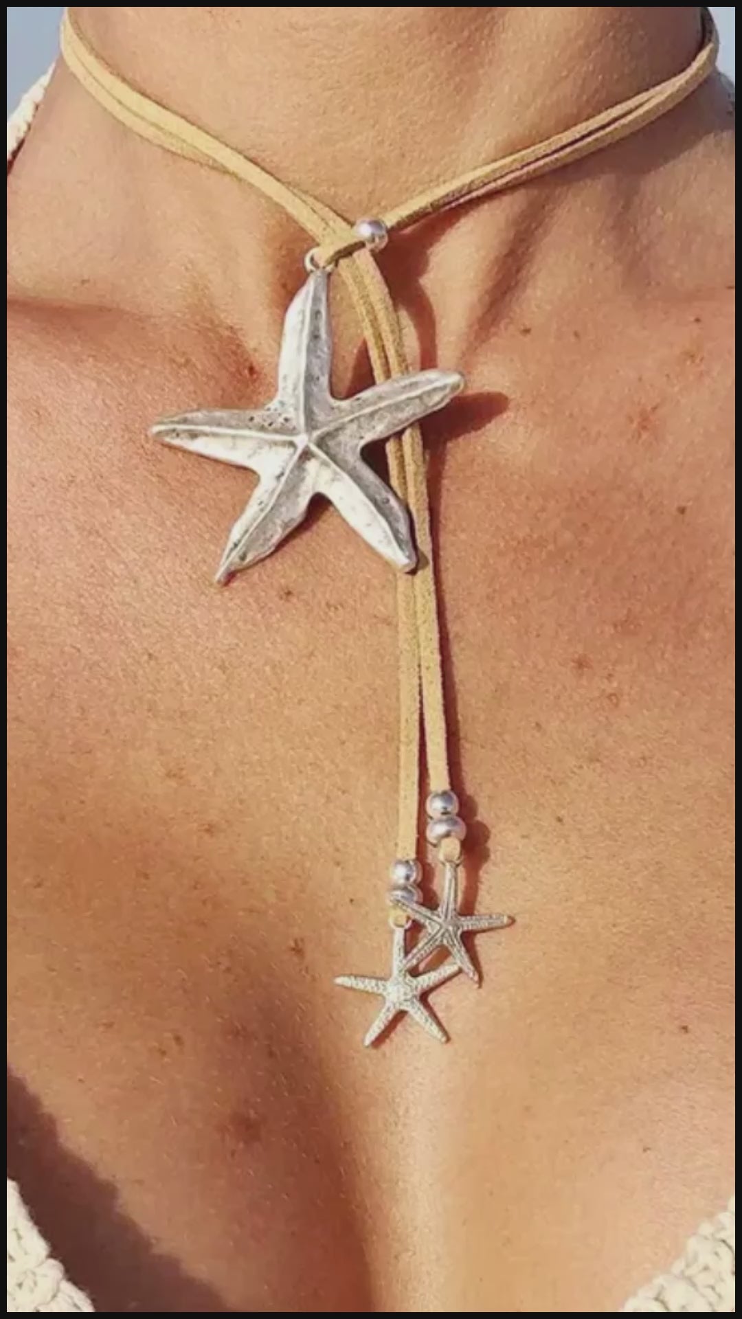 $9.990 🌊 Collar Estrella de Mar — Brillo del Verano