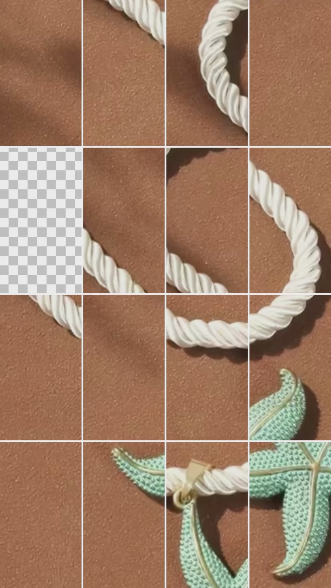 $10.990 🩵 Collar Estrella Turquesa – Brillo del Mar